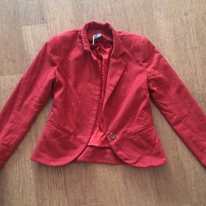 Burnt orange/red Blazer
